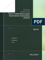 Into To Kubernetes-Based Event-Driven Autoscaling (Keda) : Manoj Ganapathi Chief Architect, Codeops