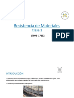 Clase 1 - Resistencia de Materiales