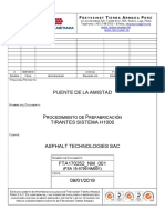 FTA170252 - NM - 001 - Procedimiento de Prefabricación de Tirantes