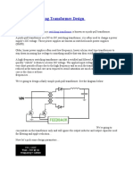 Push Pull Transformer Designe