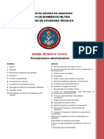 NT-03-2019 - CBMAM (Em Substituição Da IT-01-2011 de SP) PDF