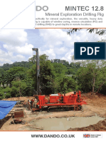 MINTEC 12.8: Mineral Exploration Drilling Rig