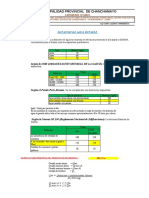 Cálculo Volumen Reservorio 30 m3