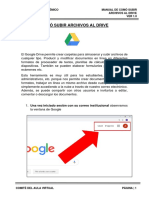 Como Subir Archivos Al Drive