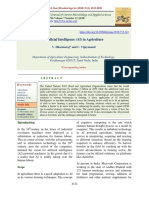 Artificial Intelligence (AI) in Agriculture: International Journal of Current Microbiology and Applied Sciences