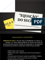 "Equação" Do Sucesso: AUL A4