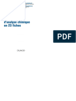 Annick ROUESSAC, Francis ROUESSAC - Techniques Instrumentales D'analyse Chimique en 23 Fiches (2011)