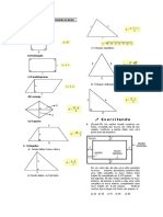 Área Das Principais Figuras Planas