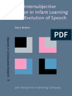 The Intersubjective Mirror in Infant Learning and Evolution of Speech Advances in Consciousness Research PDF