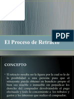 El Proceso de Retracto