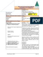 Hoja de Datos de Seguridad Acido Sulfurico