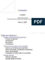 Cours Probabilite PDF