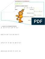 Repaso Mate 2P Fracciones Polinomios 2019