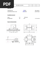 Input Data: Subject: Base Plate Connection