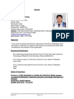 Resume - QC Engineer Heavy Engineering Steel Fabrication