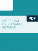 Credential Maintenance Program: CMP Guide