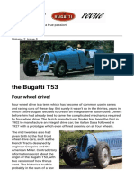 The Bugatti T53: Four Wheel Drive!