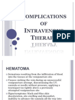 Complications of Intravenous Therapy