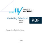 Marketing Relacional y CRM TRABAJO FINAL PDF