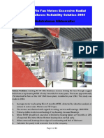 Root Cause Failure Analysis Gas Plant Fin Fan Motor Bearings Improvement