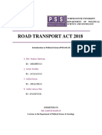 Road Transport Act 2018