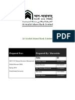 Al-Arafah Islami Bank Limited: Prepared For: Prepared By: Mavericks