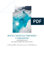 Bocio y Nodulo Tiroideo, Tiroidistis Espiritu