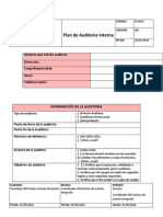 Plan de Auditoria