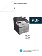 HP Color Laserjet Pro M476 MFP Part Manual