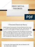 Social Science Theories