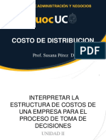 Costo de Distribucion: Prof. Susana Pérez D