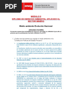 MODULO II Examen - Ambiental