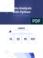 Data Analysis With Python - FreeCodeCamp PDF