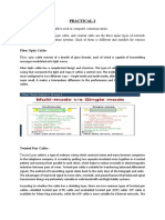 Practical-2 AIM:-: Fiber Optic Cable