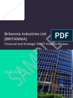 Britannia Industries LTD (Britannia) : Financial and Strategic SWOT Analysis Review