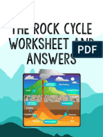 The Rock Cycle Worksheet and Answers: © Teaching Siriusly 2018