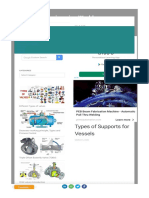 Types of Supports For Vessels - Chemical Engineering World