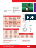 FM638 & FM639: Fully Lugged Butterfly Valve PN25