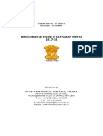 Brief Industrial Profile of RAYAGADA District 2017-18: Government of India Ministry of MSME