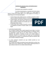 GUIA #2 Incidencias Del Agua en La Salud, Captacion de Aguas y Saneamiento