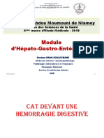 CAT Devant Une Hemorragie Digestive Haute