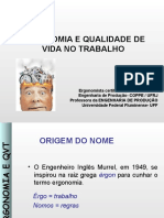 Ergonomia e Qualidade de Vida