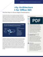 Cloud Security Architecture Assessment For Office 365: The First Step To A Secure Digital Transformation