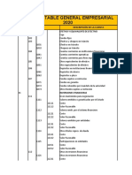 7 Nuevo P.C.G.E. 2020 - Catalogo de Cuenta Por Cuenta Detallado