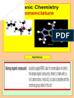 Organic Nomenclature