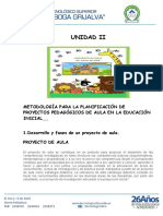 Desarrollo Del Proyecto de Aula