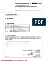 Engineering Bulletin - 99011: Modification of Pumping Unit Belt Drives To Six Belts