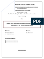 L'impact de La Publicité Sur Le Comportement Du Consommateur PDF