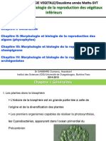 Cours BV - MSVT2 - PDF Cryptogamie PDF