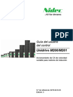 Spanish Unidrive M200 - 201 Control UG Issue 3 (0478-0416-03) - Approved PDF